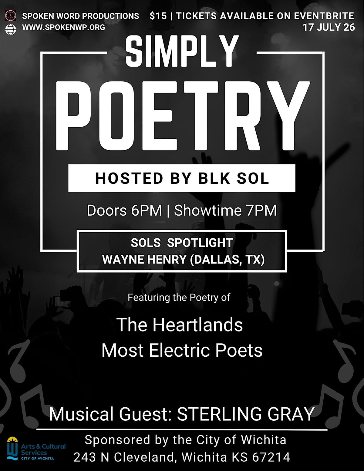 Simply Poetry ft Wayne Henry (Dallas, TX)