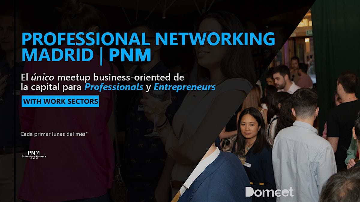 Business Networking | Rooftop Radisson RED Atocha | PNM June
