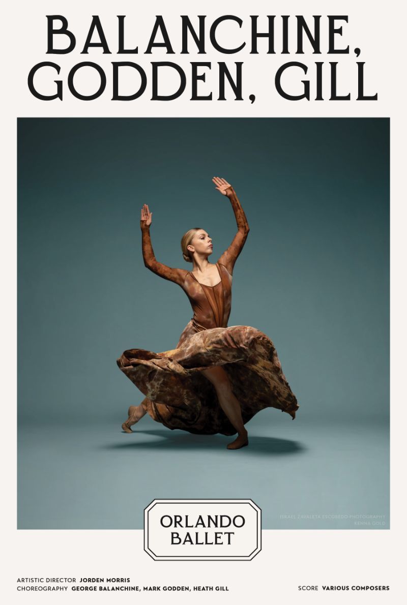 Orlando Ballet - Balanchine, Godden, Gill at Steinmetz Hall at Dr Phillips Center