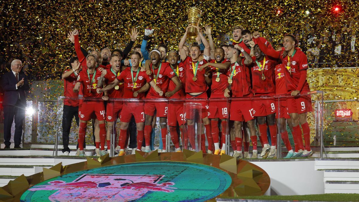 Eintracht Frankfurt vs RB Leipzig at Deutsche Bank Park