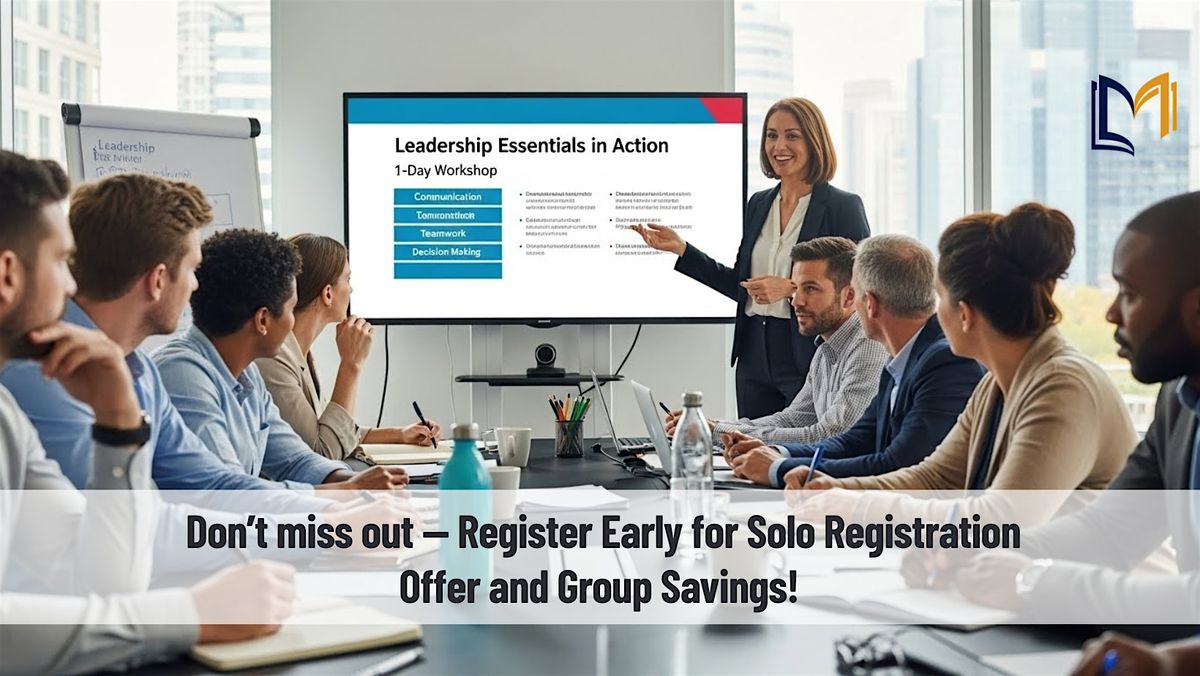 Leadership Essentials in Action \u2013 1-Day Workshop in  Kansas City, KS