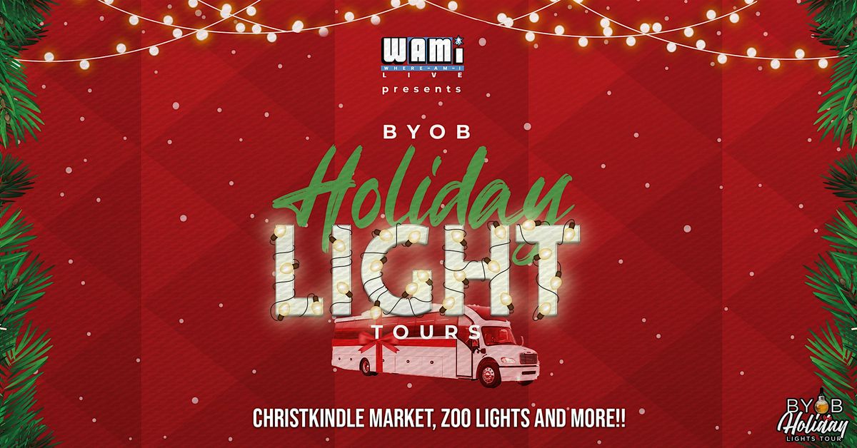 Chicago's BYOB Party Bus Holiday Lights Tour 'Tis The Season | Zoo Lights