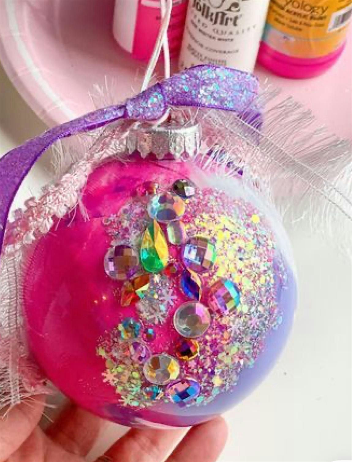 Anthro Inspired Ornament Making