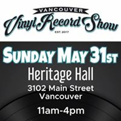 Vancouver Vinyl Record Show 2019