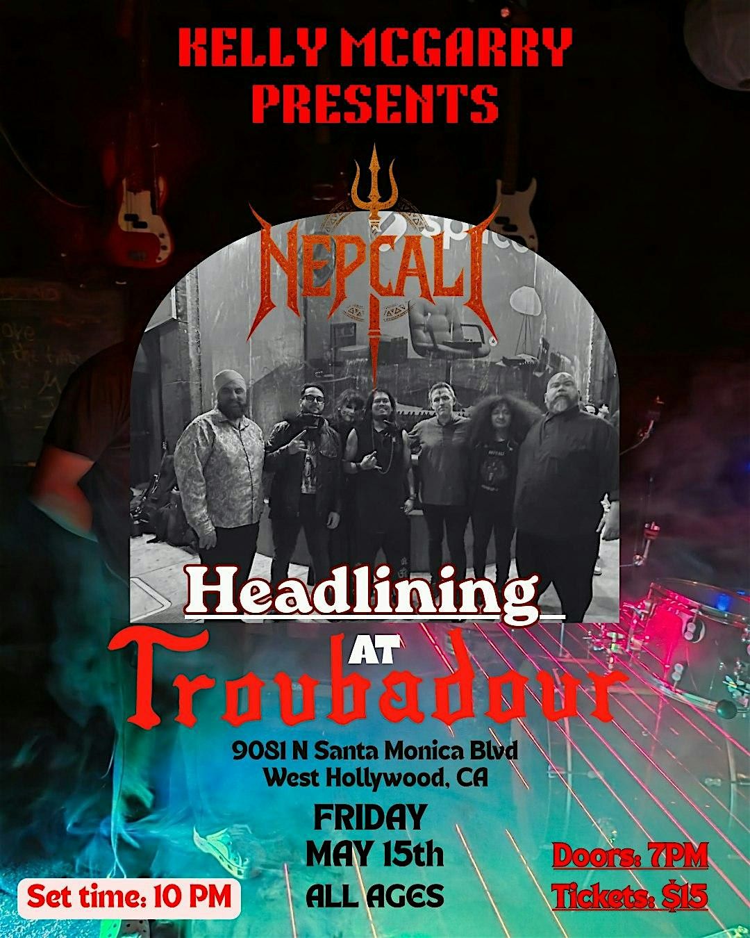 NepCali Headlining Night: Ethnic Metal Experience at legendary Troubador