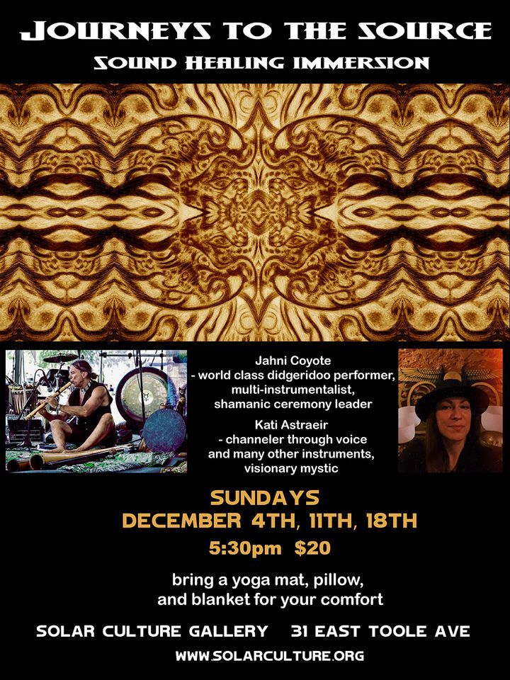 Journeys to the Source Sound Healing Immersion Solar Culture
