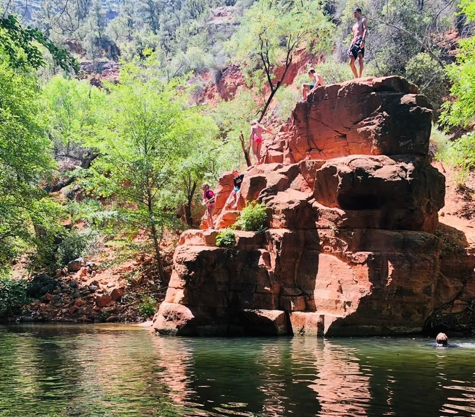 Cliff jump, fish, relax at Bull Pen in Camp Verde 