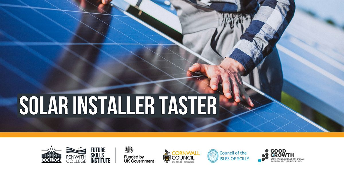 Solar Panel Installer Taster