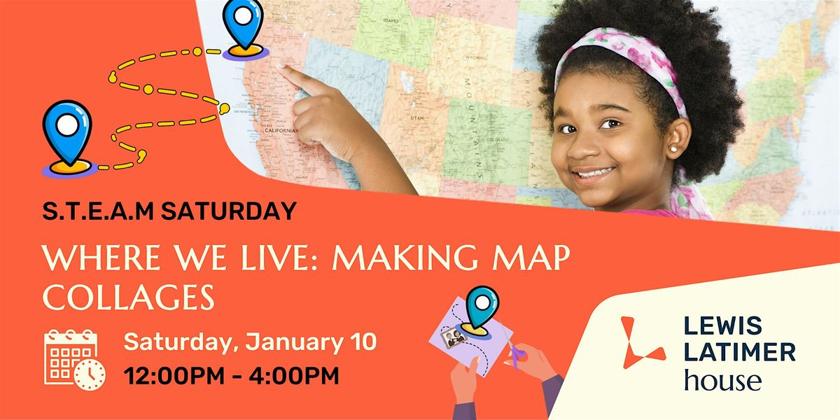 S.T.E.A.M Saturday: Making Map Collages