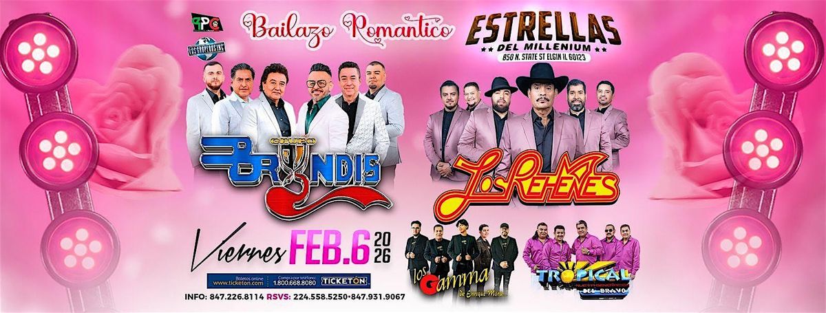 LOS REHENES GRUPO BRYNDIS LOS GAMMA TROPICAL DEL BRAVO