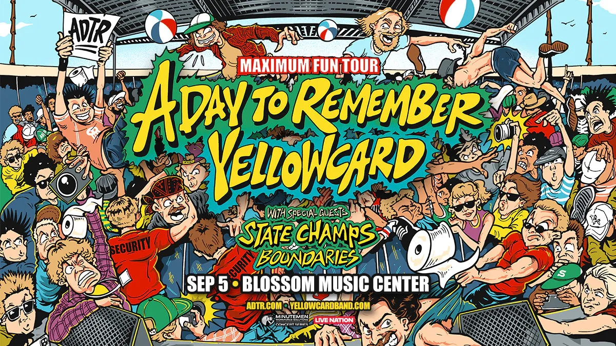 A Day to Remember and Yellowcard with State Champs and Boundaries
