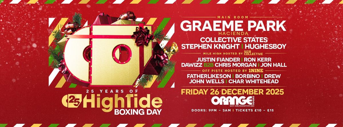 Boxing Day with Graeme Park, SO3 Collective & 1Nine