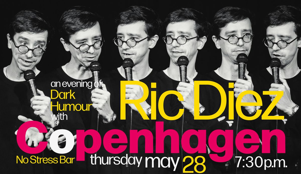 Dark Humor Comedy Night with K*ll Tony's Ric Diez in Copenhagen