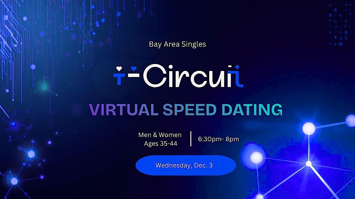 Bay Area Singles Ages 35-44 Virtual Speed Dating (Online Event)