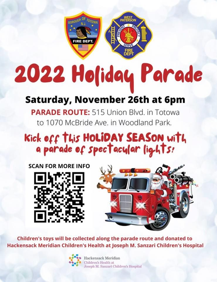 Totowa and West Paterson Fire Dept. Holiday Parade Totowa, New Jersey