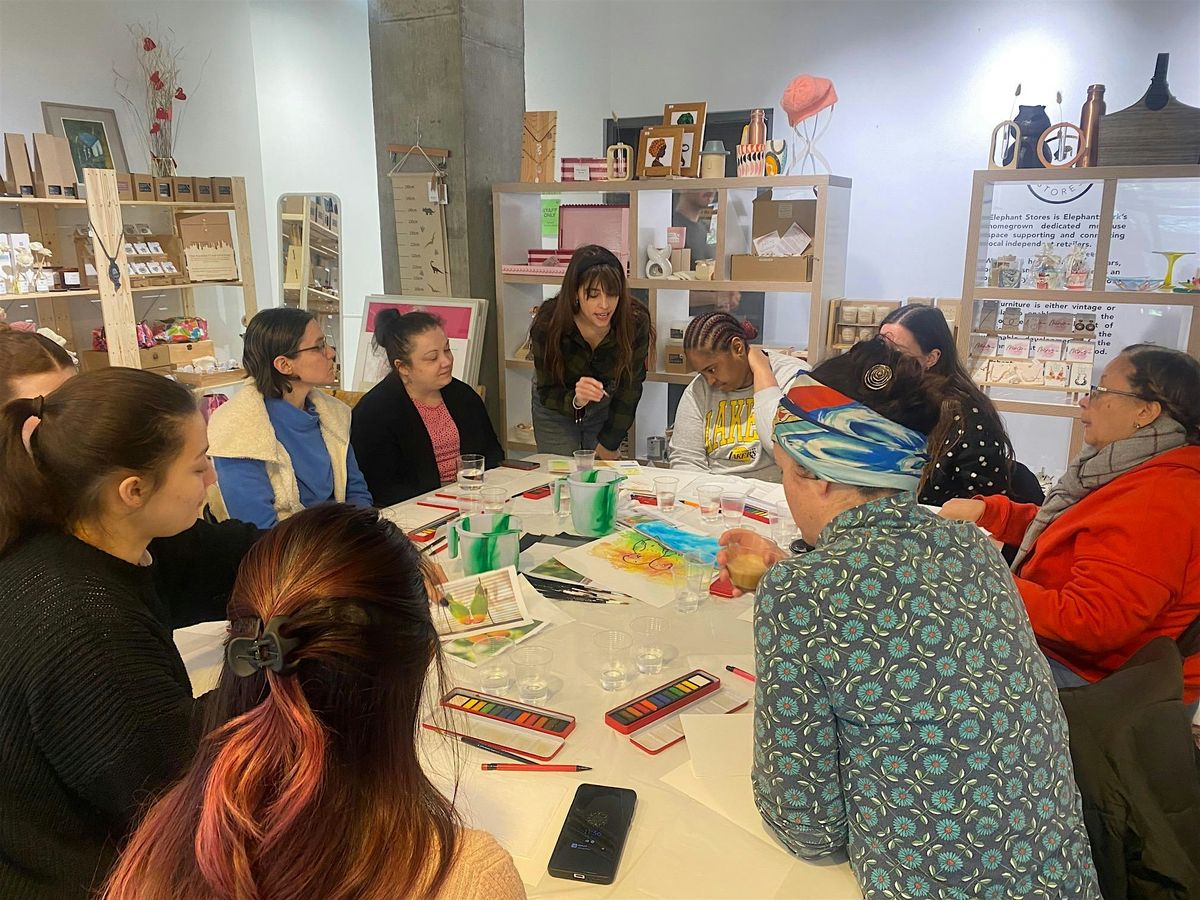 Autumn Leaves Watercolour Workshop