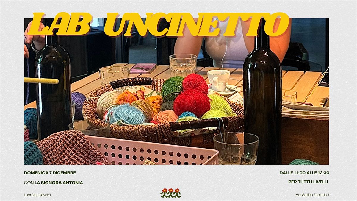 Laboratorio di uncinetto