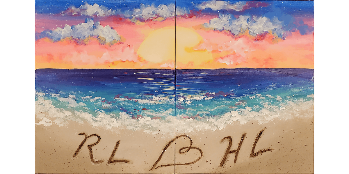 Sunset Beach Date Night - Paint and Sip in Tyler | Classpop!\u2122