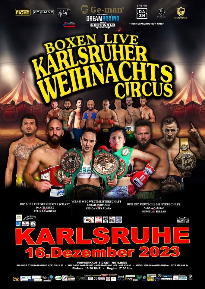 Champions Night im Karlsruher Weihnachtscirkus 