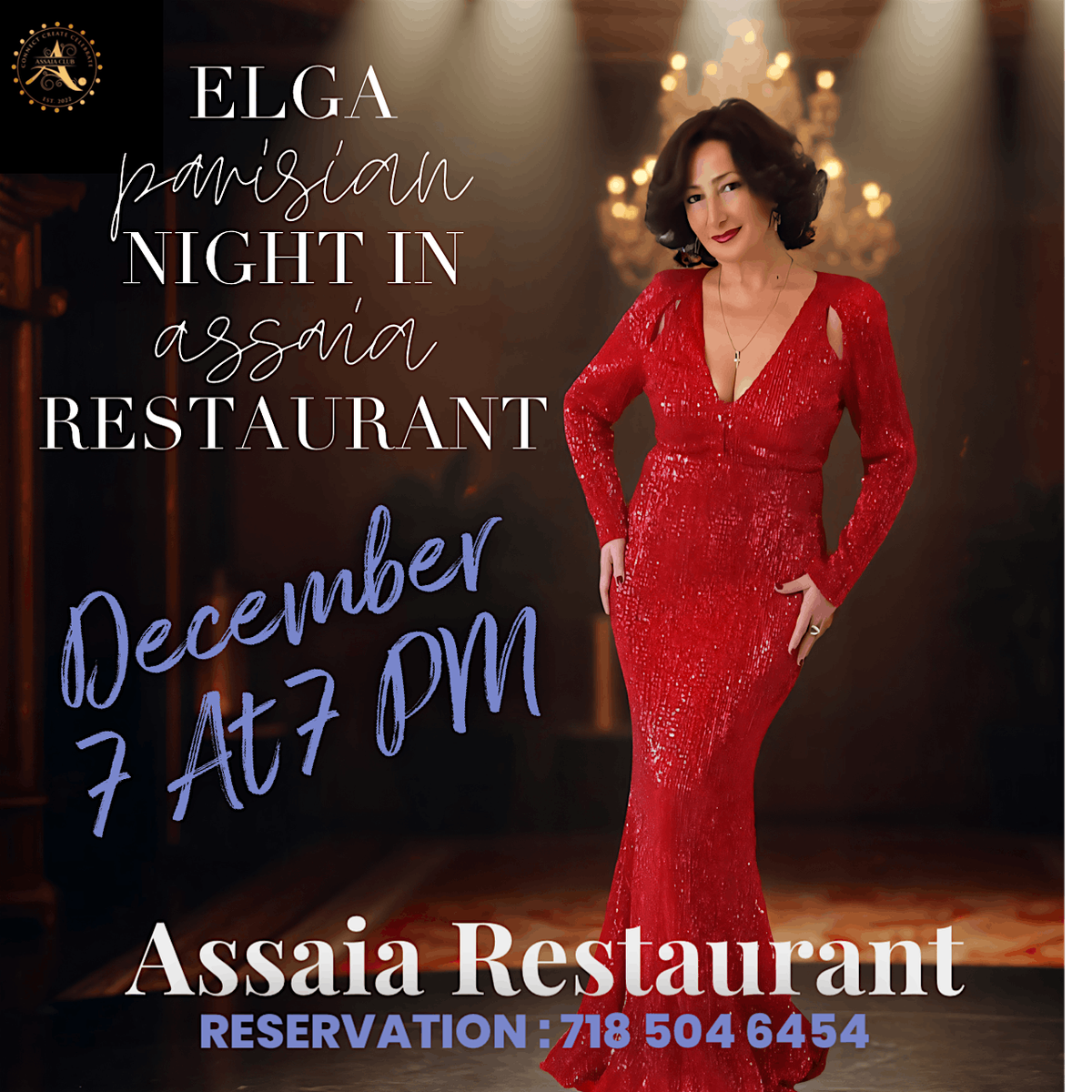 ELGA \u2018s Parisian Night  at ASSAIA