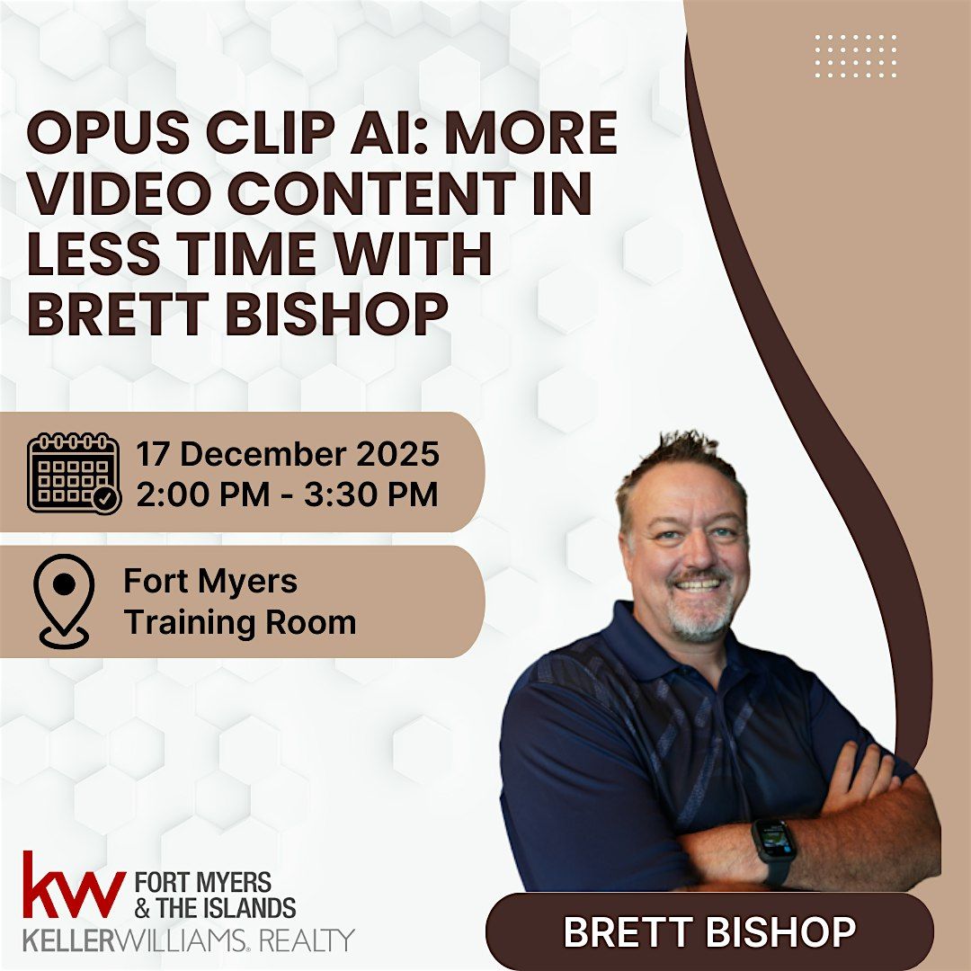 Opus Clip AI: More Video Content in Less Time with Brett Bishop