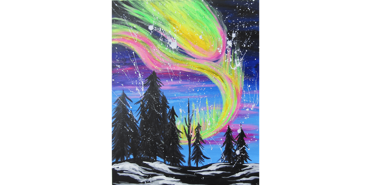 Light Up The Sky - Paint and Sip in Chicago | Classpop!\u2122