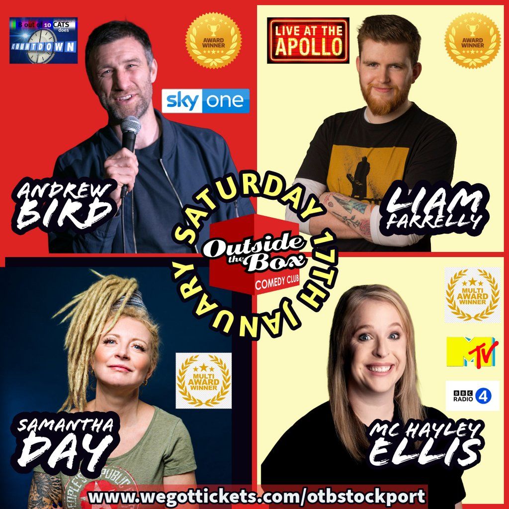 Live Comedy - Saturday 17th January