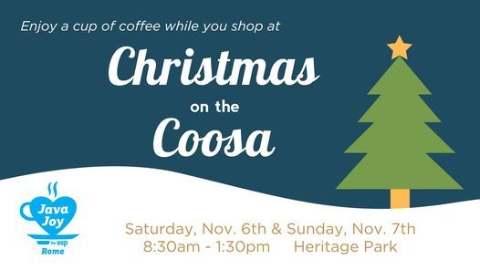 Christmas On The Coosa 2022 Christmas On The Coosa | Heritage Park, Rome, Ga | November 6, 2021