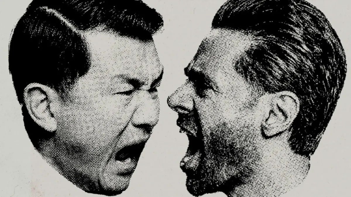 Hasan Minhaj and Ronny Chieng