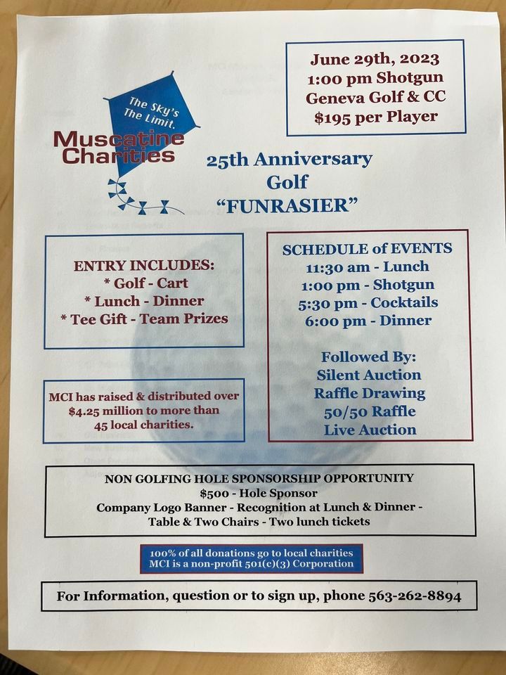 MCI 25th anniversary golf outing | Geneva country club | June 29, 2023