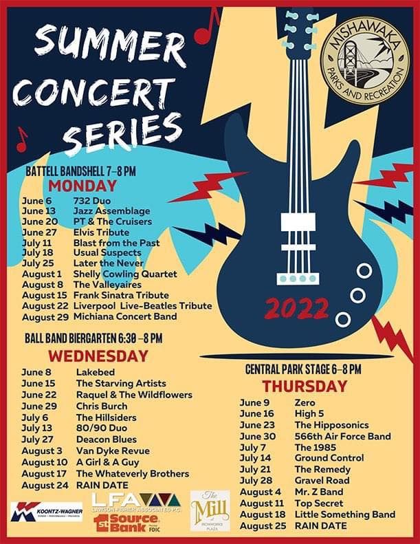 Mishawaka Summer Concert Series Mishawaka, Indiana August 4, 2022