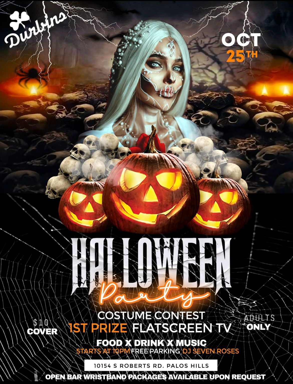 HALLOWEEN PARTY 2024 10154 S Roberts Rd, Palos Hills, IL October 25