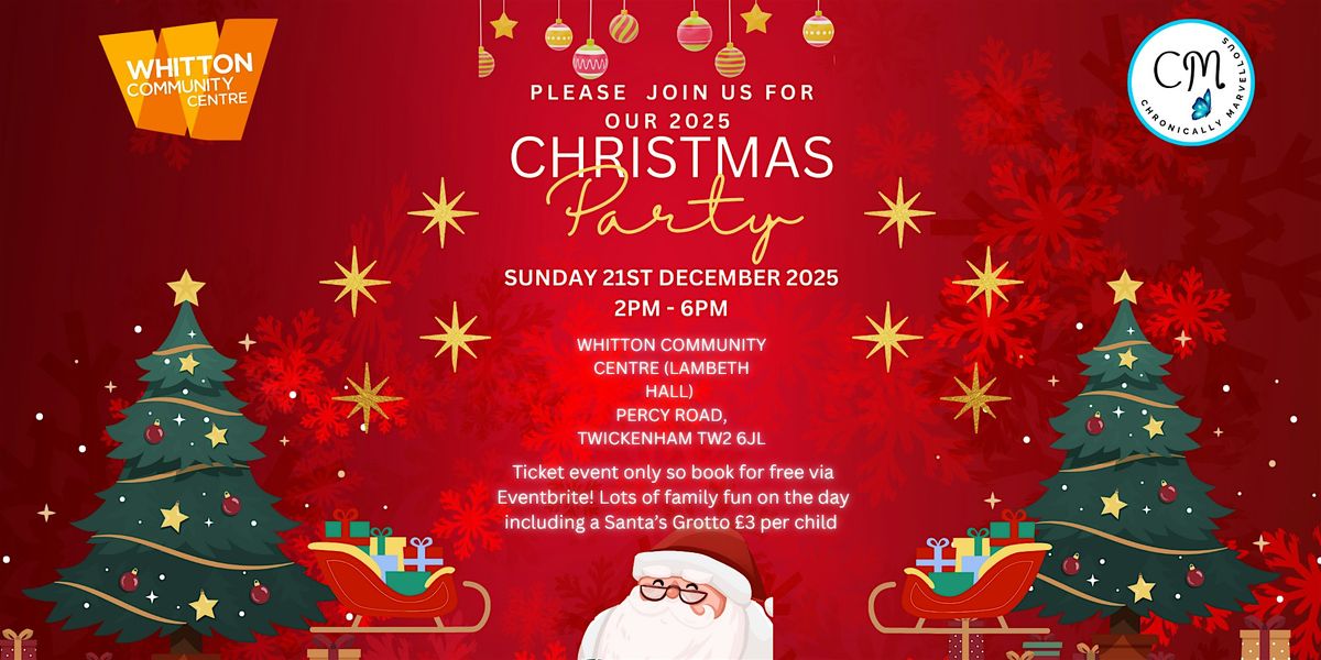 Free Family Community Christmas Party Event - Twickenham