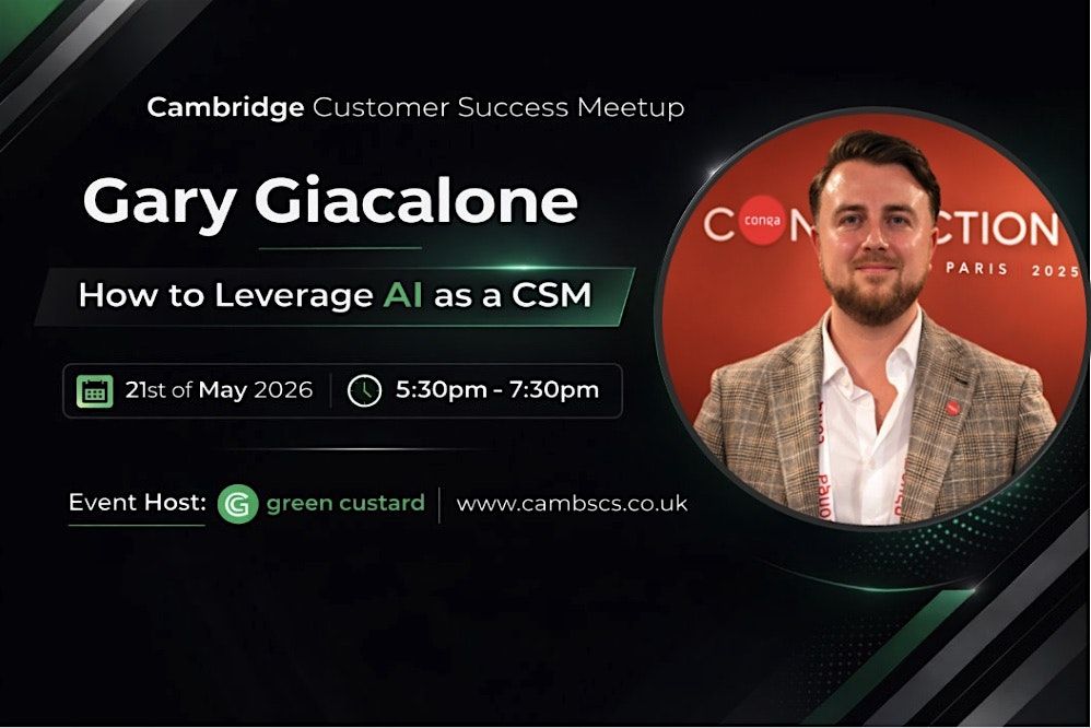 #7 Cambridge Customer Success Meetup