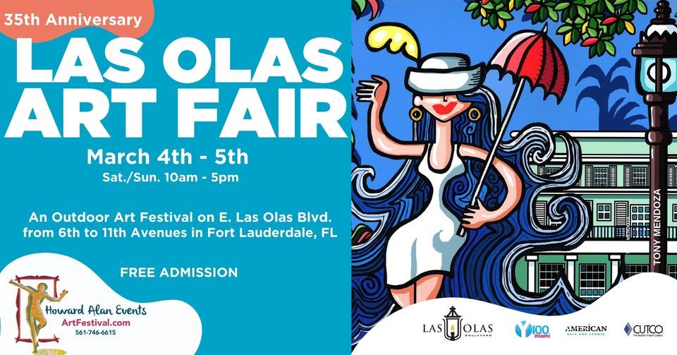 35th Annual Las Olas Art Fair Part II 620 E Las Olas Blvd, Fort