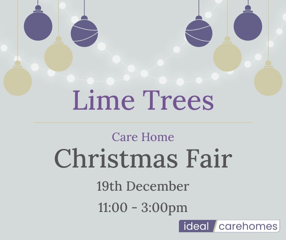 Christmas Fair Lime Trees Care Home, Shrewsbury, EN December 19, 2022