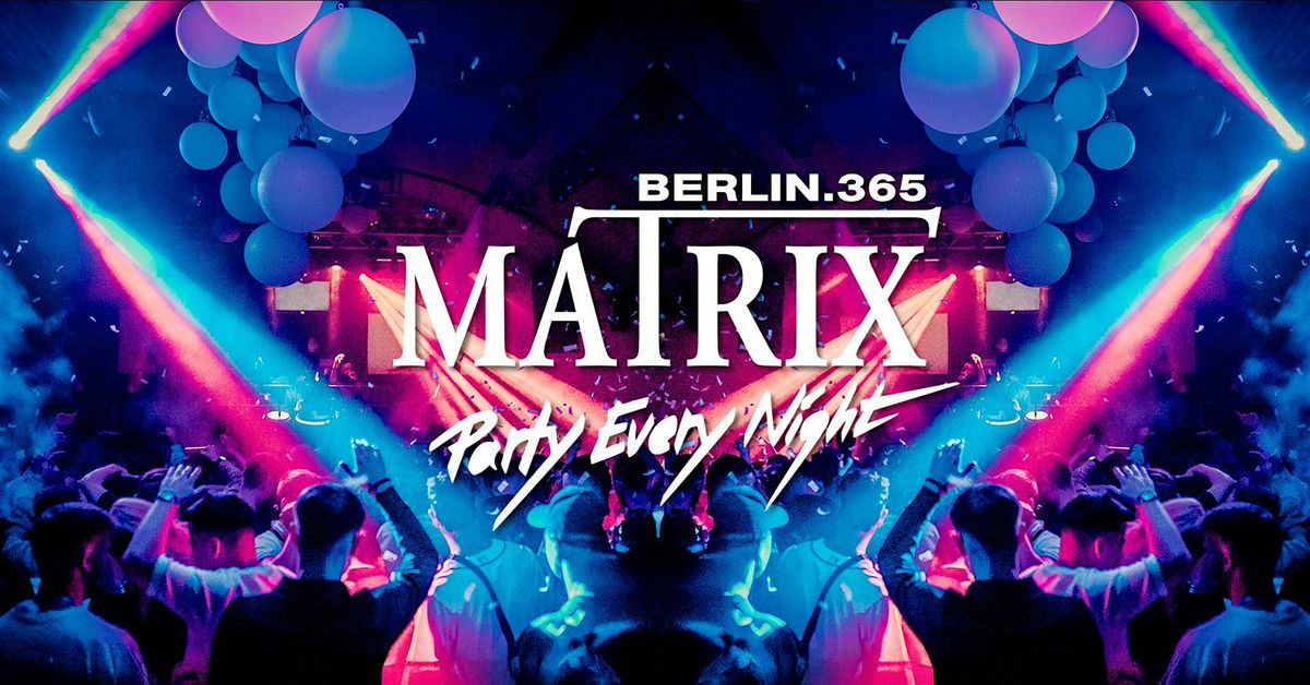 Matrix Club Berlin "Saturday" 29.11.2025
