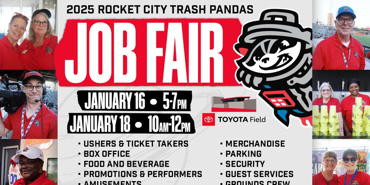 Rocket City Trash Pandas at Birmingham Barons