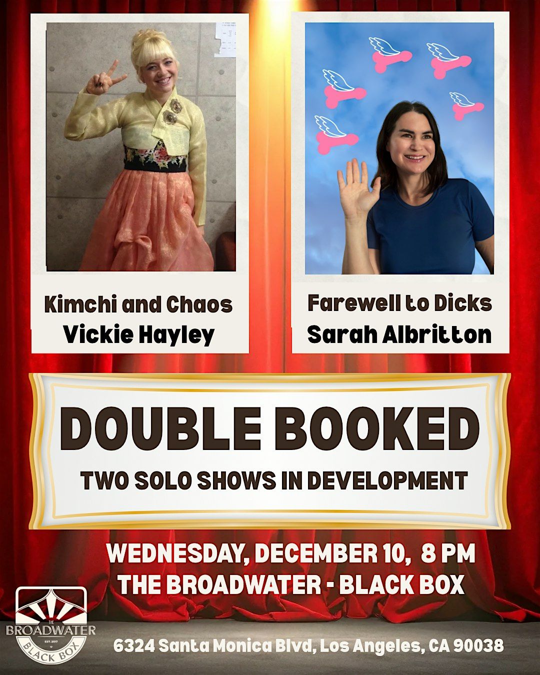 Double Booked: Two Solo Shows in Development