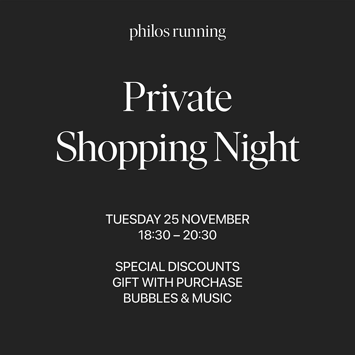 Philos Private Shopping Night