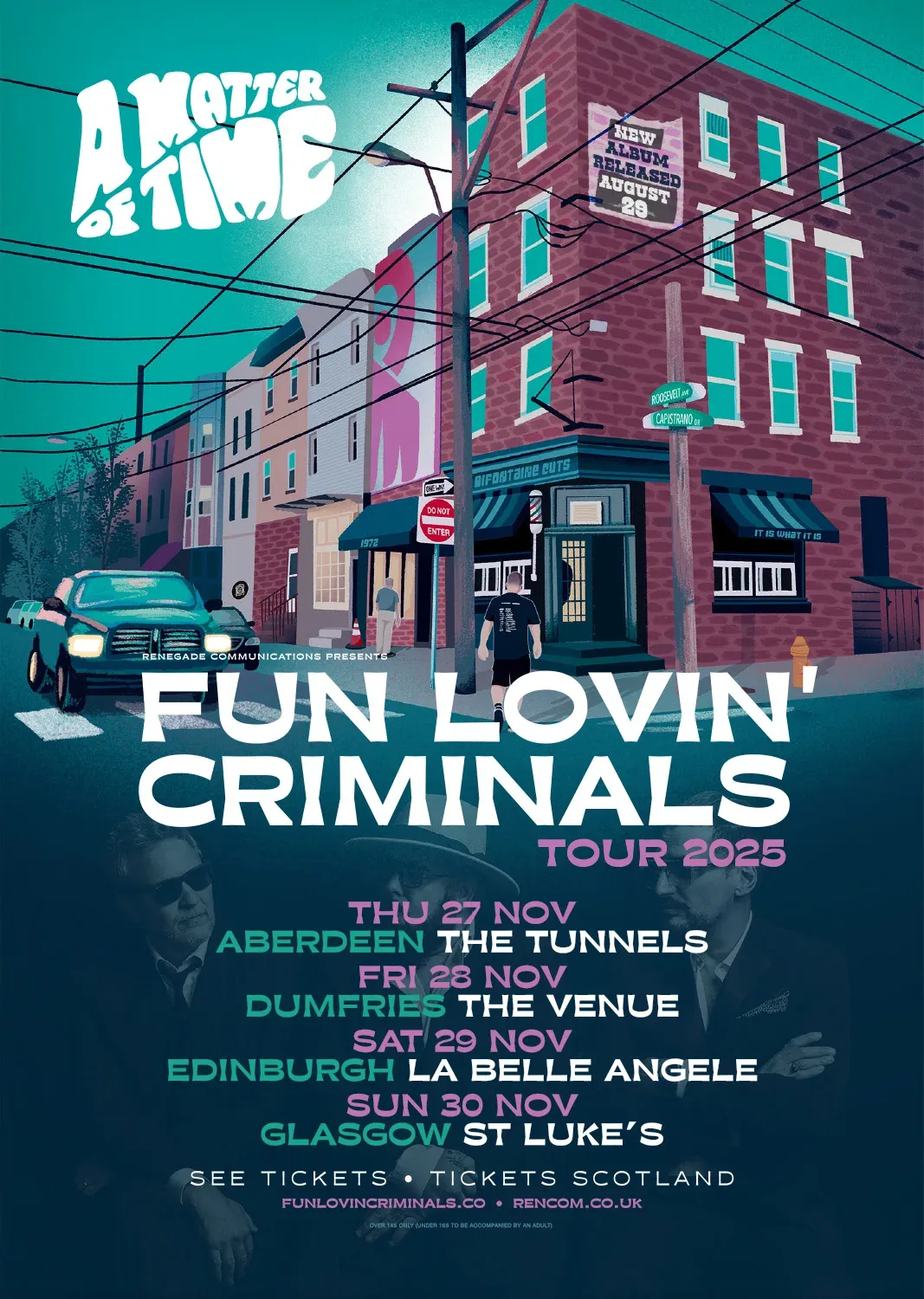 Fun Lovin Criminals Aberdeen Tickets
