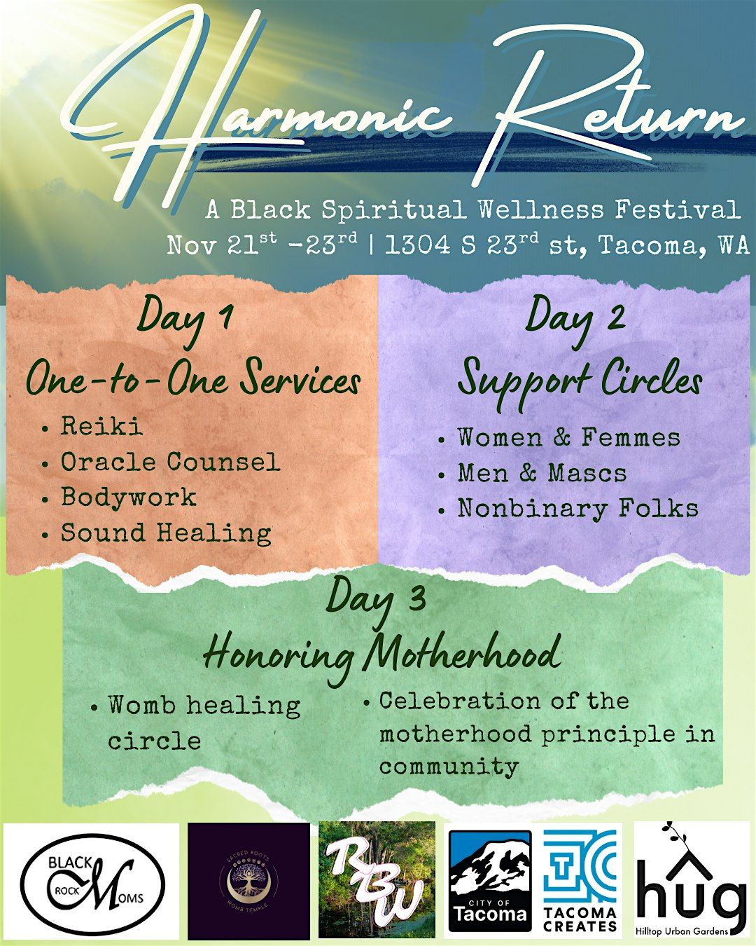 Harmonic Return: A Black Spiritual Wellness Festival
