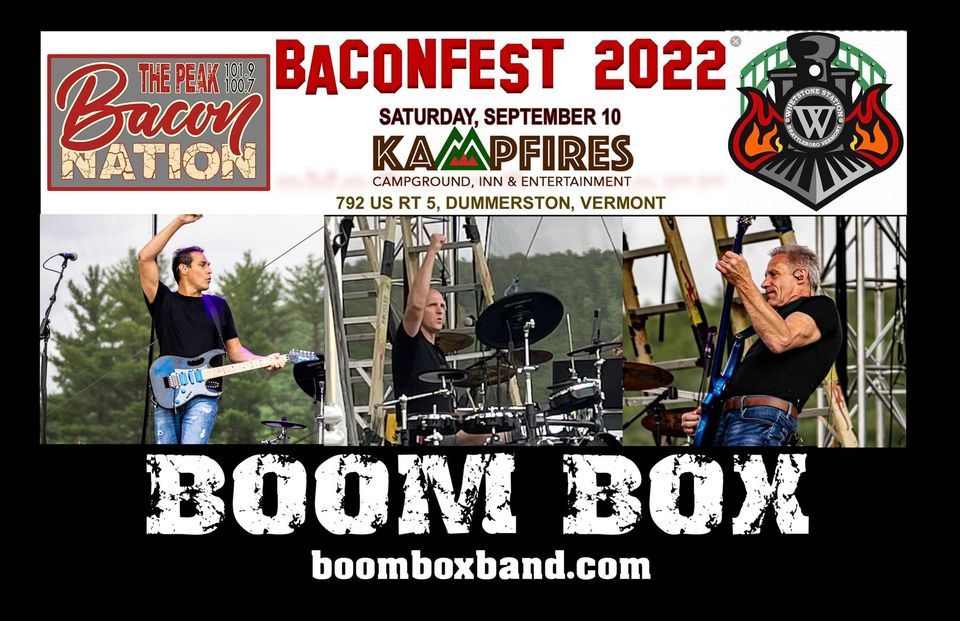 BACONFEST 2022 Kampfires Campground, Inn & Entertainment, Brattleboro