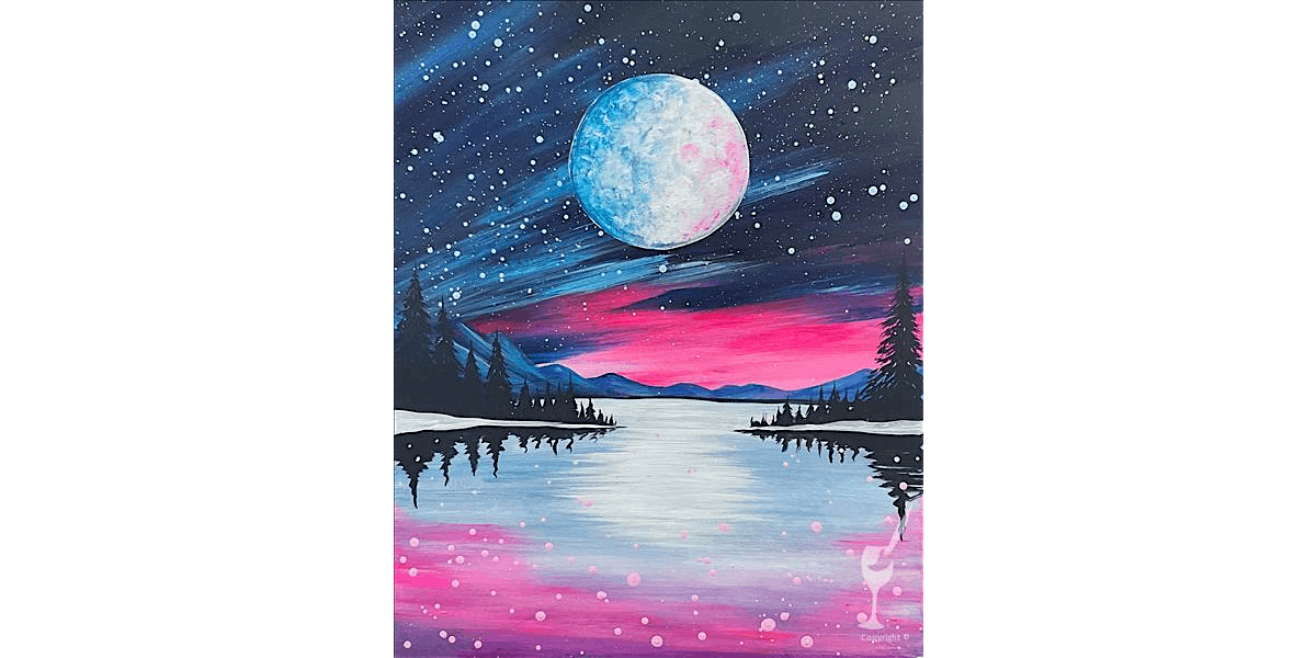 Full Moon Magic - Paint and Sip in New Braunfels | Classpop!\u2122