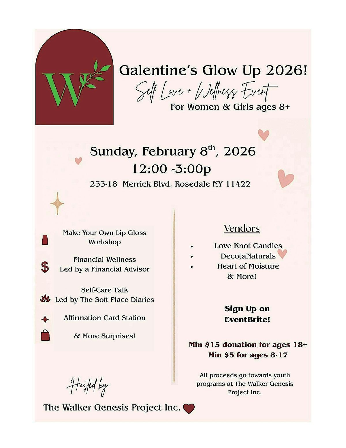 Galentine's Glow Up 2026!