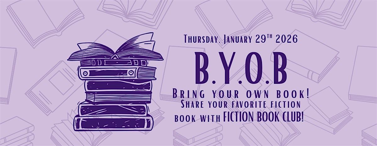 Fiction Book Club - Bring Your Own Book