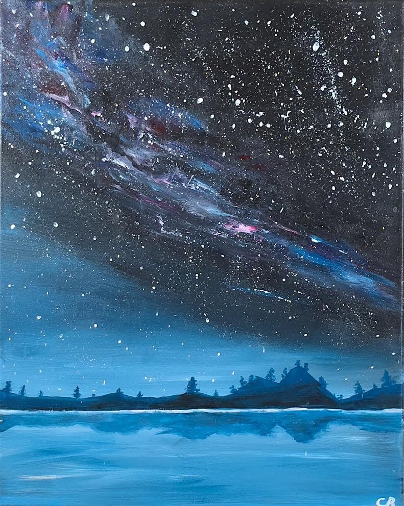 Toledo Paint and Sip Party - Cosmic Reflections