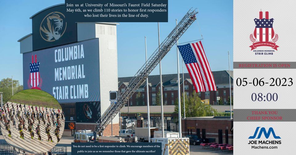 7th Annual Columbia Memorial Stair Climb Faurot Field, Columbia, MO