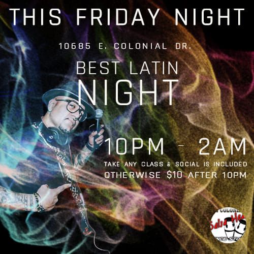 Friday night Social w DJ MamboTribe SALSA HEAT DANCE STUDIO, Oviedo