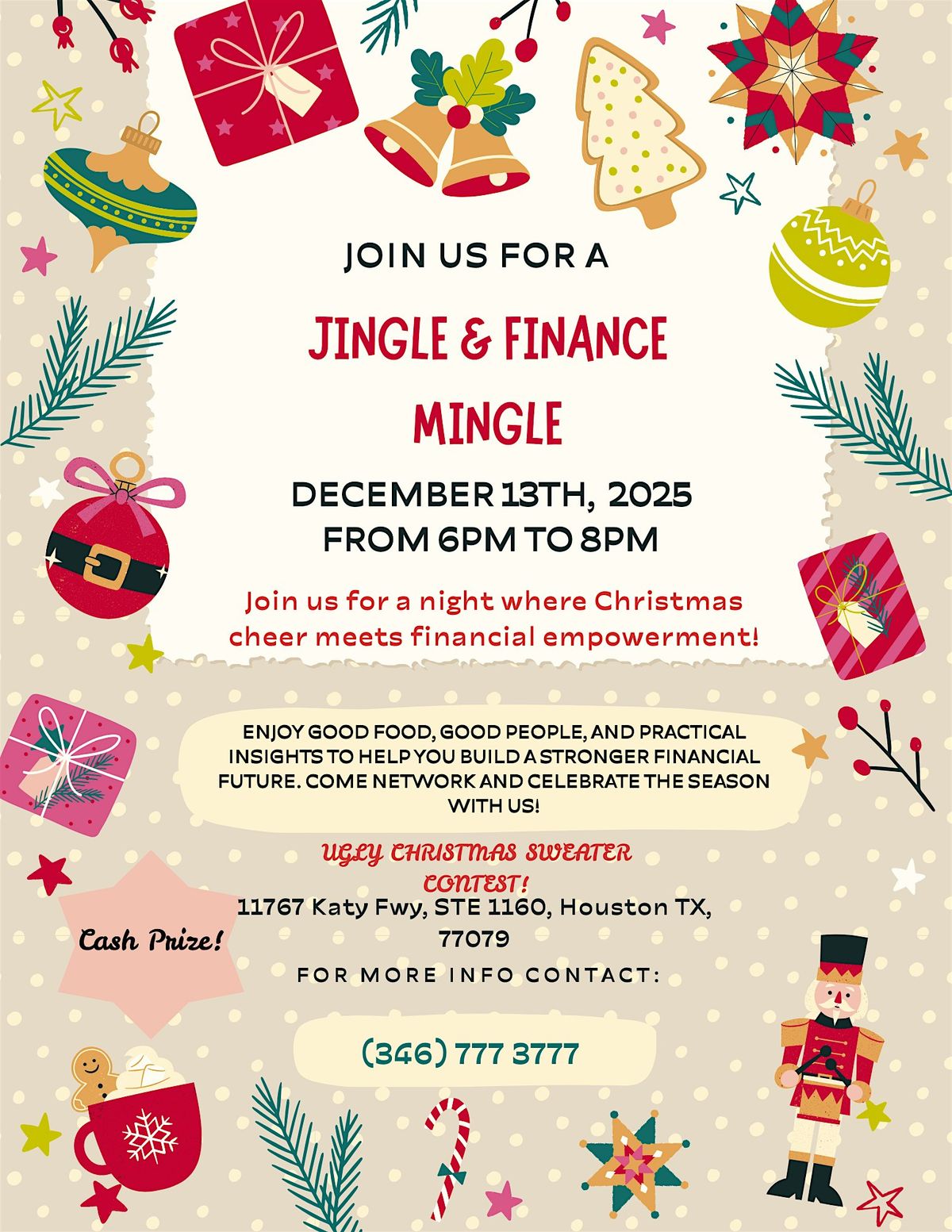 Jingle & Finance Mingle Christmas Networking Mixer